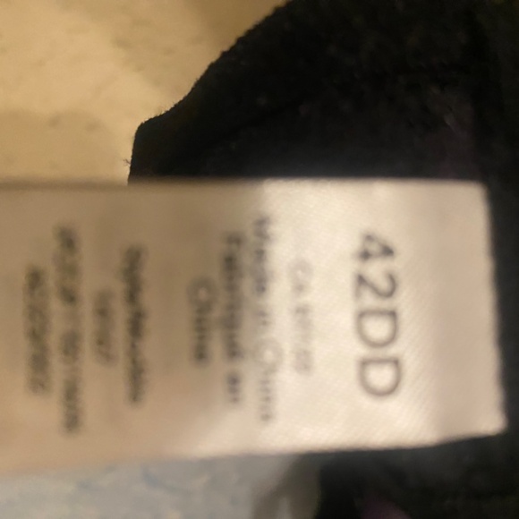 Purple lace 42DD BRA george brand - Picture 2 of 2